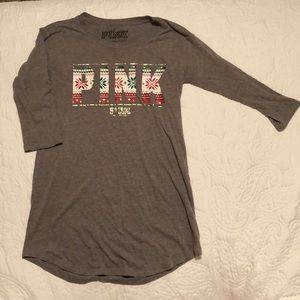 PINK Holiday Nightgown